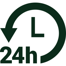 24/7 availability icon